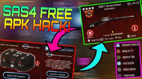 sas4 mod apk|sas 4 hacked unlimited everything.